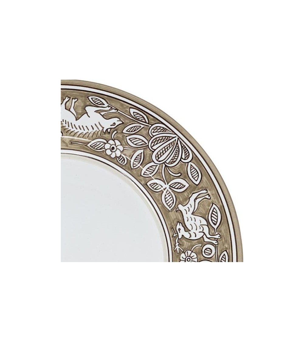 Hare Dishes Service For 4 People - Ceramica Deruta -  - 
