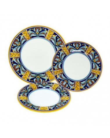 Butterfly Dishes Service For 4 People - Ceramica Deruta -  - 