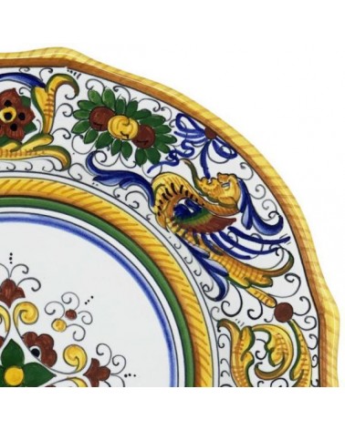 Dîner Raphaelesque festonné pour 4 personnes - Deruta Ceramics - 