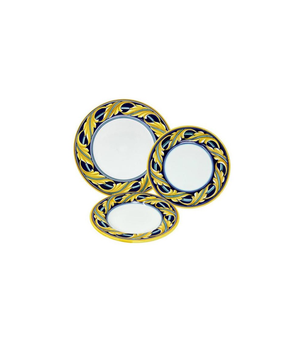 Ensemble de dîner Montefalco pour 4 personnes - Ceramica Deruta - 