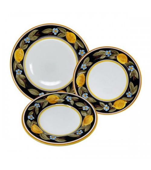 Positano Dish Service For 4 People - Deruta Ceramica -  - 