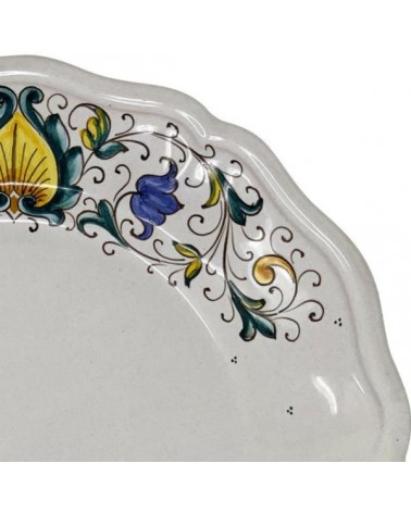 Piuma Tellerset für 4 Personen – Deruta Ceramics - 