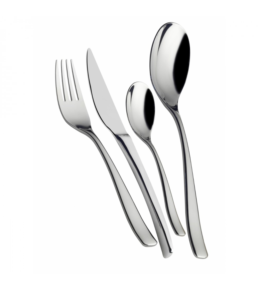 Amalfi stainless steel cutlery 75 pieces with box - Casa Bugatti -  - 8020178870146