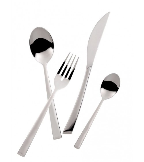 Caprera stainless steel cutlery set 24 pieces with box - Casa Bugatti