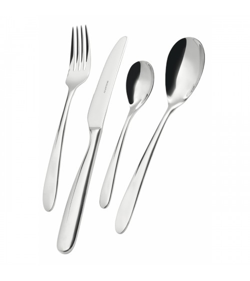 Capriccio stainless steel cutlery set 24 pieces with box - Casa Bugatti