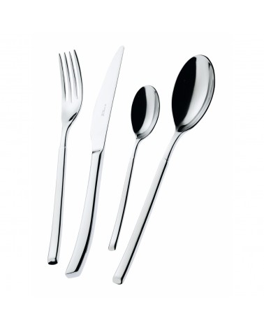 Portofino stainless steel cutlery set 24 pieces with box - Casa Bugatti -  - 8020178591997