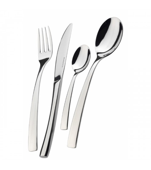 Tendence stainless steel cutlery set 24 pieces with box - Casa Bugatti