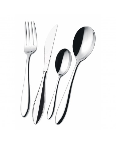 Fresco stainless steel cutlery set 75 pieces with box - Casa Bugatti -  - 8020178664318