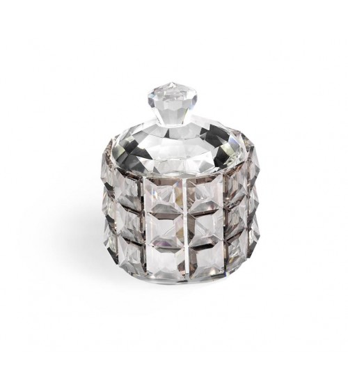 Argenti Fantin Hochzeitsbevorzugung – Box mit geräuchertem Diamantkristall - 