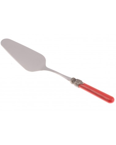 Vintage Kuchenschaufel - Stahl und farbiger Griff - Rivadossi Sandro - 