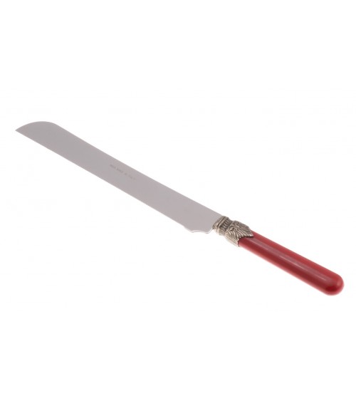 Cake Knife - Vintage - Steel and Colored Handle - Rivadossi Sandro Cutlery -  - 
