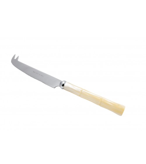 Couteau à fromage en acier inoxydable - Bambou - Rivadossi Sandro - ivoire
