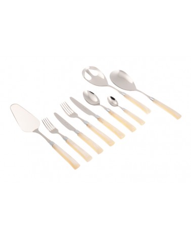 Giada - Rivadossi Farbiges Besteck - Service 75 Teile - 