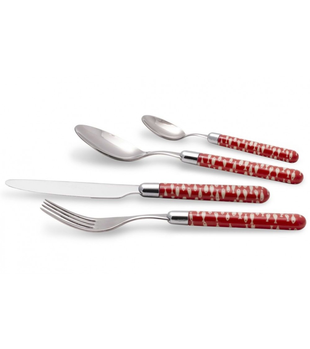 Rivadossi Besteck: Sea Collection - Alice - 4 Stück Tischsitz - 