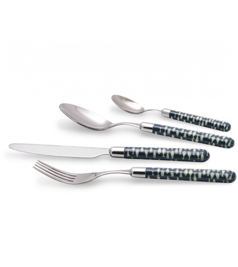 Rivadossi Cutlery: Sea Collection - Alice - Set 4 Pièces à Table - 