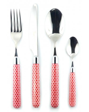 Naif Damasco - Besteckset 4-teilig Tischplatz - Rivadossi Sandro - 