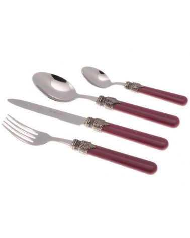 Klassisches Rivadossi-Besteck – 4er-Set Tischgedeck für 1 Person –