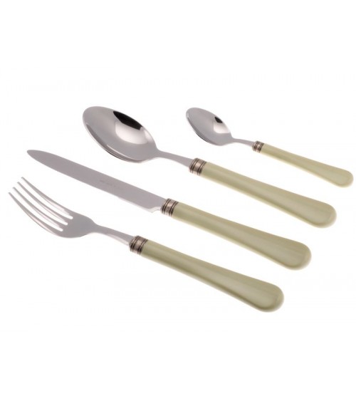 Giulietta set 24pz Posate Colorate Rivadossi Sandro - verde salvia