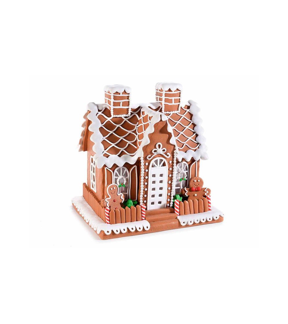 "Gingerbread" House in Opaque Resin Paste -  - 