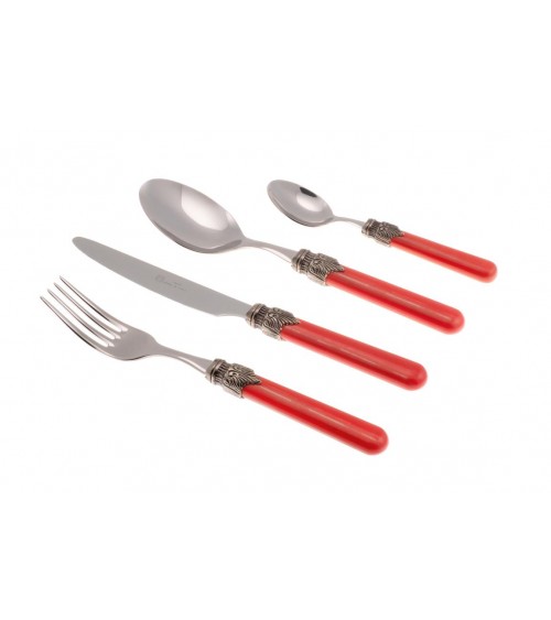 Set 4 Pcs Table Place Vintage - Rivadossi Sandro Colored Cutlery -  - 