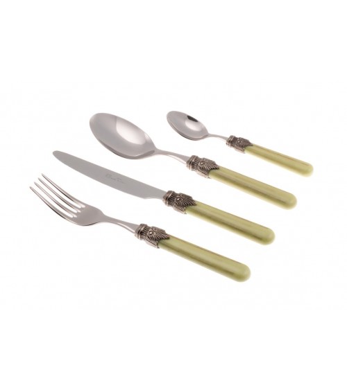 Set 4 Pcs Table Place Vintage - Rivadossi Sandro Colored Cutlery -  - 