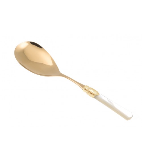 Golden Cutlery - Vittoria Oro Rice Serving Spoon - Rivadossi Sandro -  - 