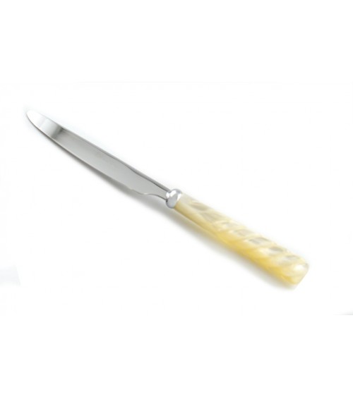 Table Knife - Vito - Mother of pearl Italian Flatware - Rivadossi Sandro -  - 