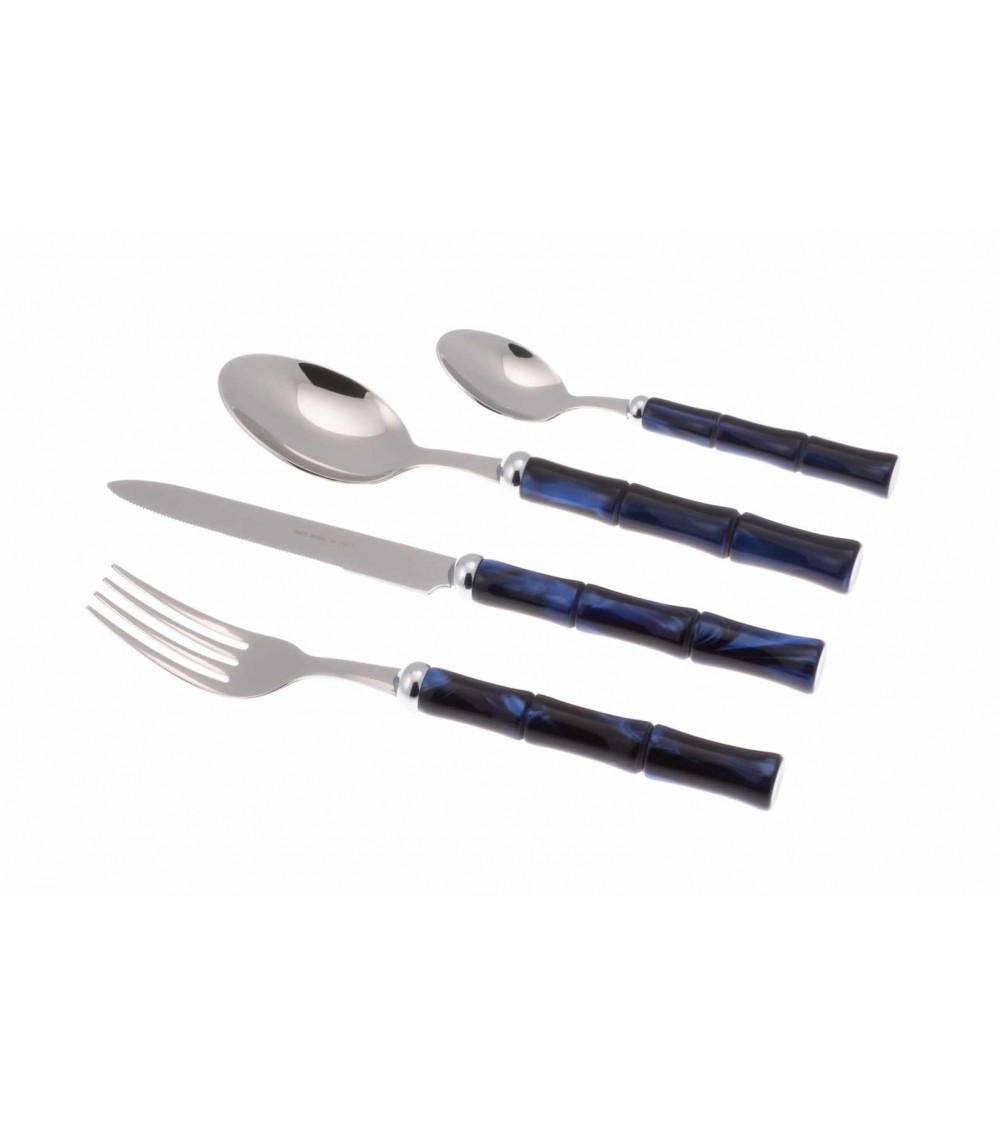 Set 4pcs Bamboo Cutlery Rivadossi Sandro Table Setting -