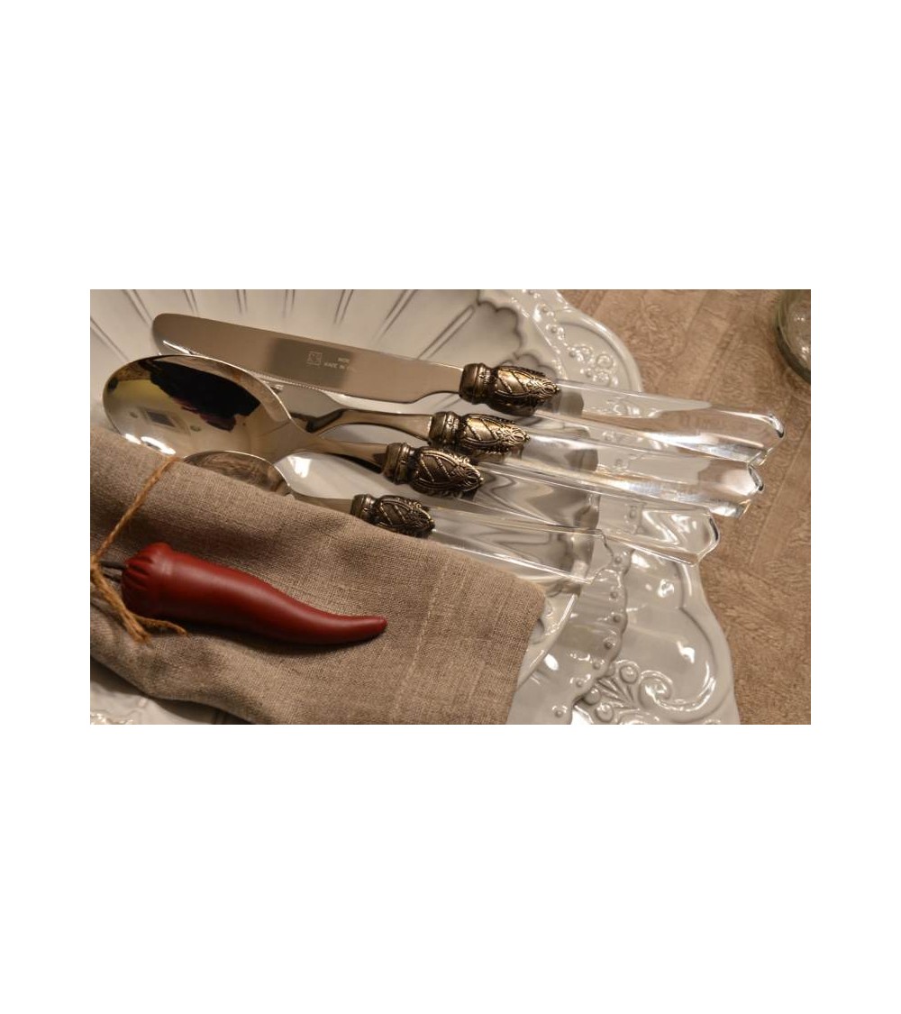 Vittoria 餐具 Rivadossi 75 件透明 -