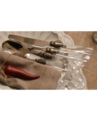 Vittoria 餐具 Rivadossi 75 件透明 -