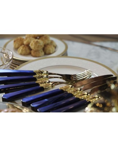 金色餐具套装 - Vittoria Oro 75 件 - Rivadossi Sandro -