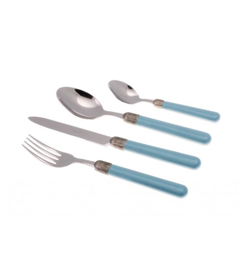 Osteria - Set 24-tlg. Besteck Rivadossi Farbiger Griff - 
