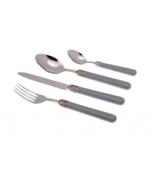 Osteria - Set 24-tlg. Besteck Rivadossi Farbiger Griff - 