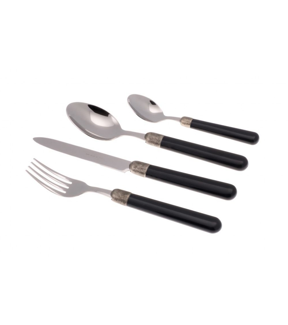 Osteria - Set 24-tlg. Besteck Rivadossi Farbiger Griff - 