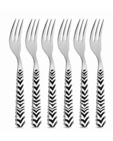 Set 8 Pcs Modern Cutlery from Dolce Animalier Zebra -  - 
