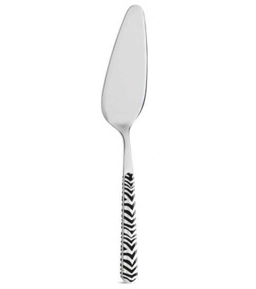 Set 8 Pz Posate Moderne da Dolce Animalier Zebrato - 