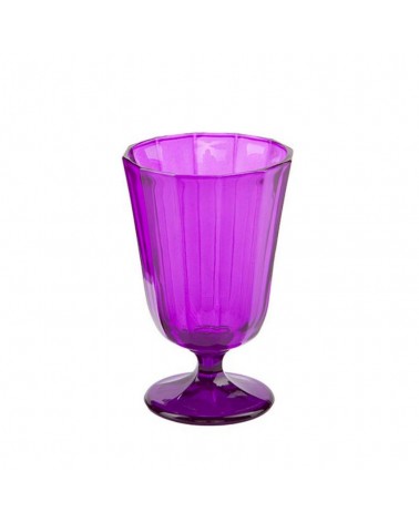 Wine Glass Ana in Colored Glass - 6 Pieces -  - 