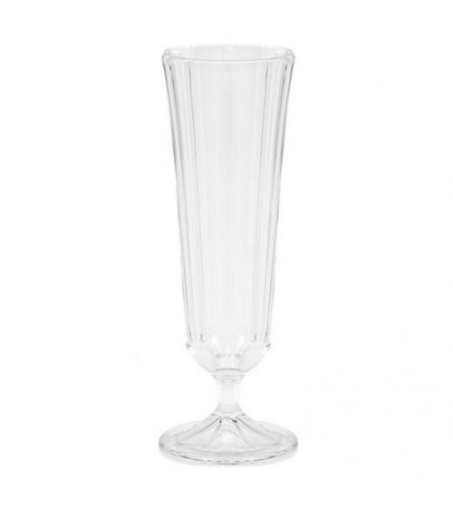 Goblet Flute Ana in Transparent Glass - 6 Pieces -  - 