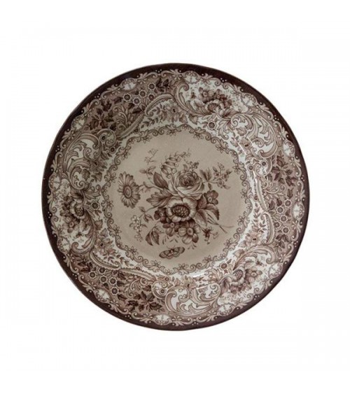 Old England Porcelain Fruit Plate - 6 Pieces -  - 