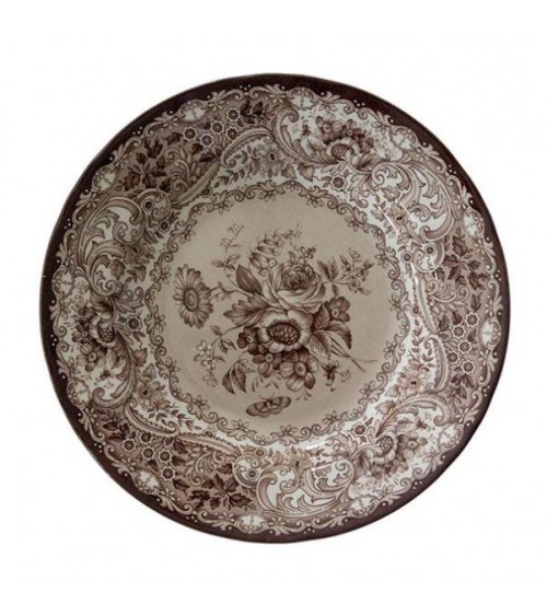 Old England Porcelain Dinner Plate - 6 Pieces -  - 
