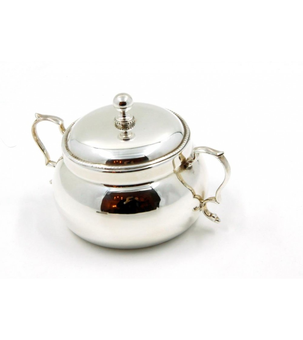 Sheffield silver sugar bowl