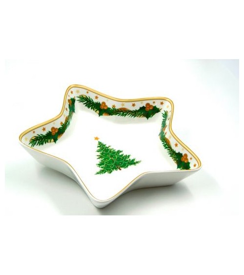 Stella Ceramic Roaster "Gold Christmas" - Royal Family -  - 