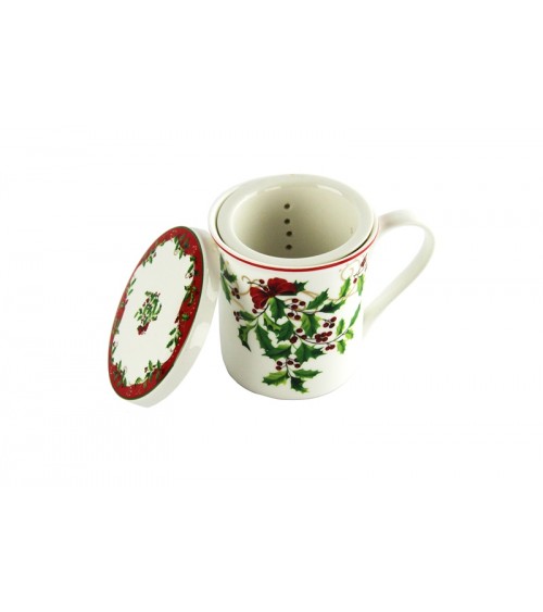 "Christmas" Teekanne aus Keramik - Royal Family