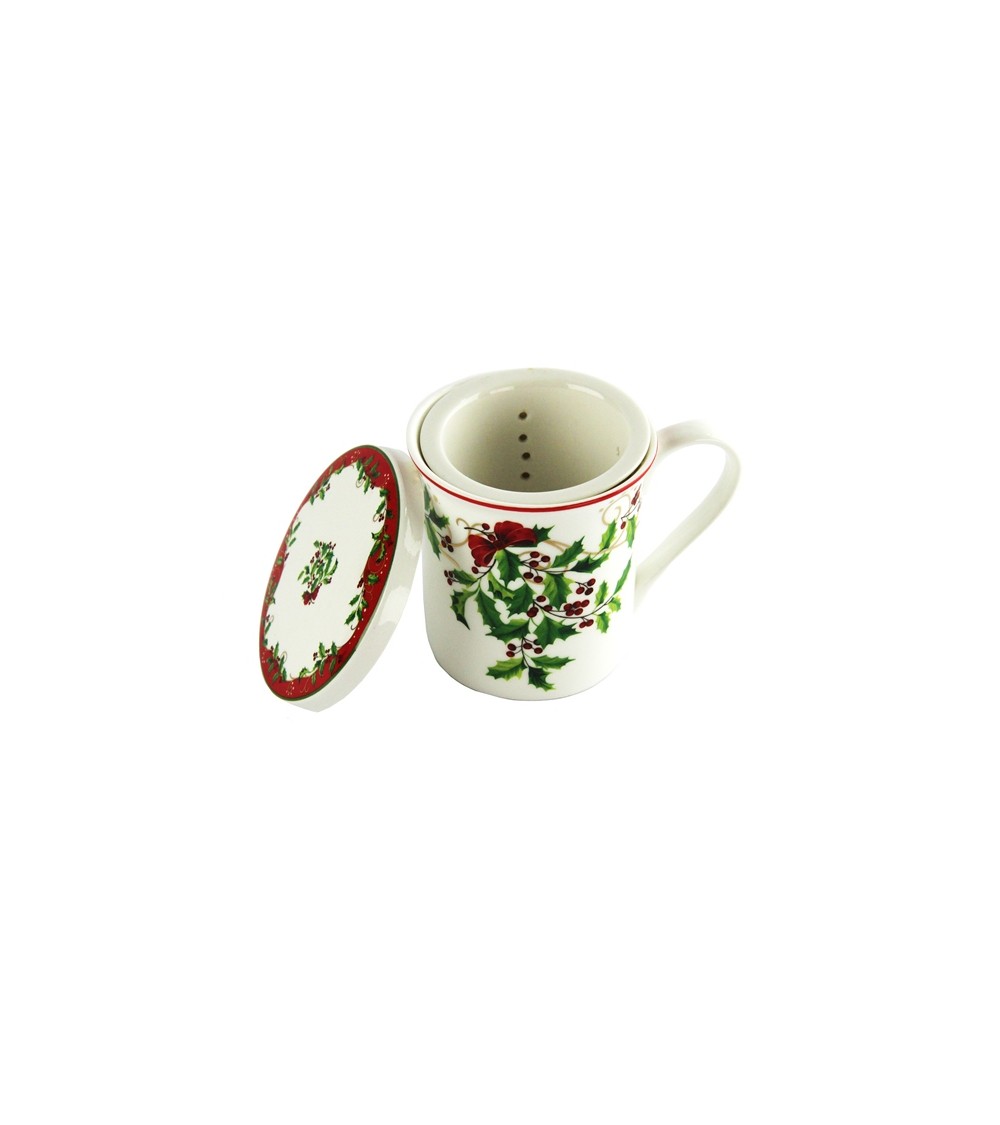 "Christmas" Teekanne aus Keramik - Royal Family - 