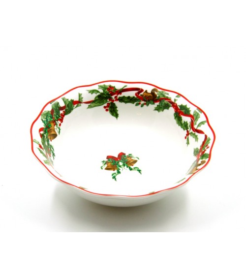 "Christmas Carol" Salatschüssel aus Keramik - Royal Family