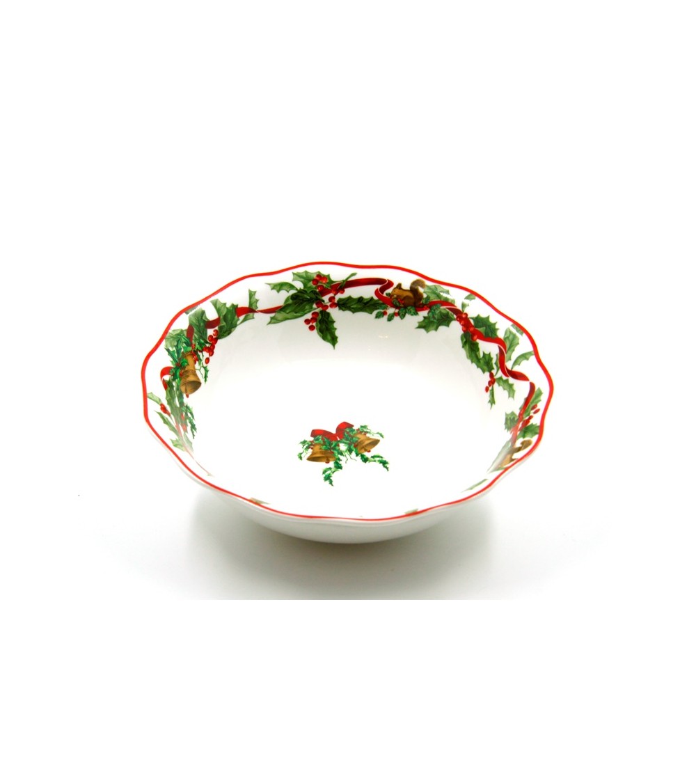 Insalatiera in Ceramica "Christmas Carol" - Royal Family - 