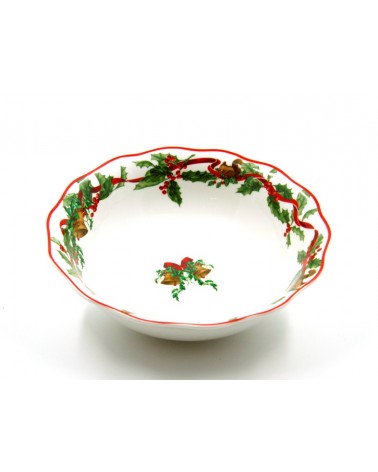 "Christmas Carol" Ceramic Salad Bowl - Royal Family -  - 
