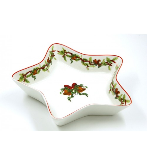 Ceramic Star Dish "Christmas Carol" - Royal Family