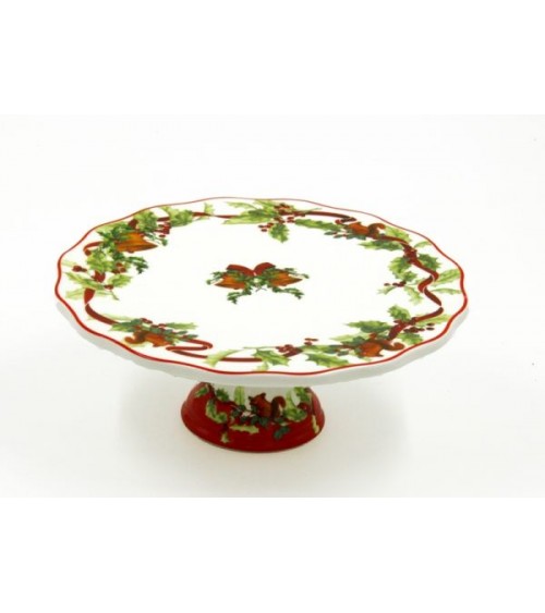 Ceramic cake stand "Christmas Carol" - Royal Family -  - 