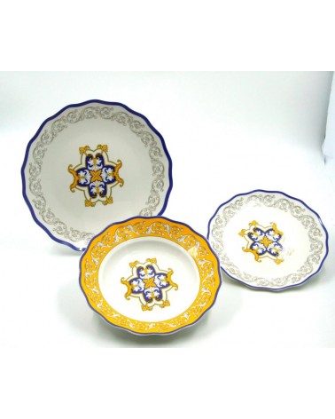Service de table en porcelaine "Lipari" 18 pièces - Royal Family - 